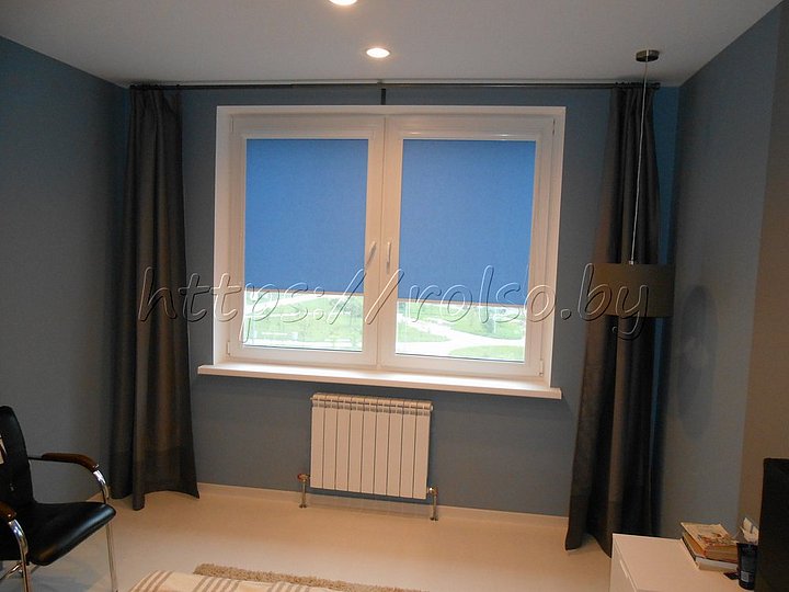 Рольшторы в интерьере