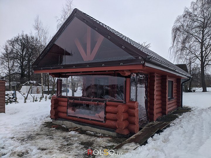 Мягкие окна в бане